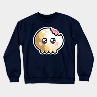 Kawaii Cute Skull and Brains Crewneck Sweatshirt